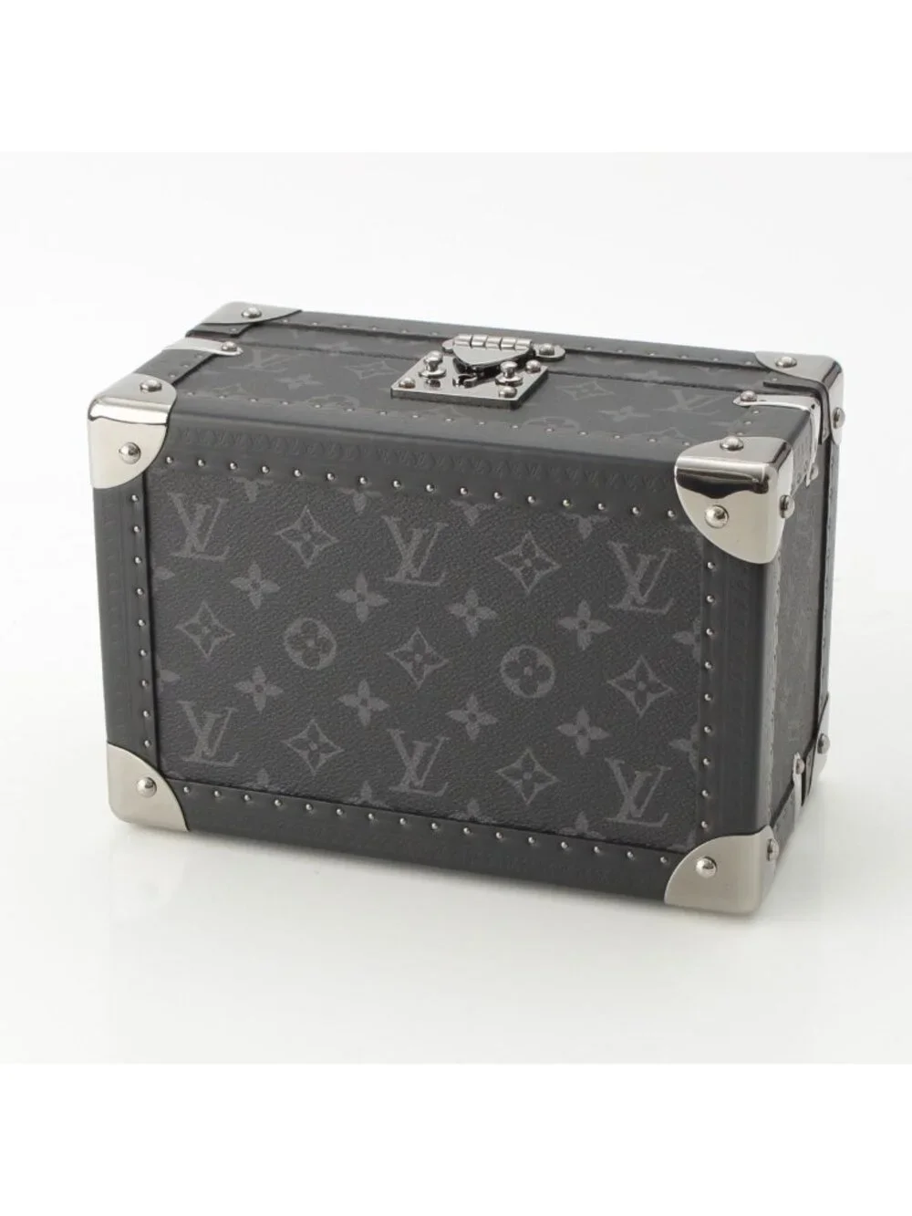 Louis Vuitton Monogram Eclipse Coffret Resor 24 Black Messenger